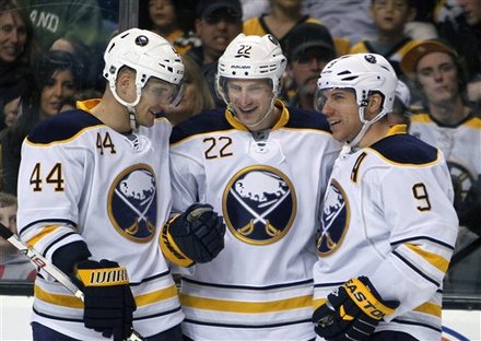 Andrej Sekera, Brad Boyes, Derek Roy